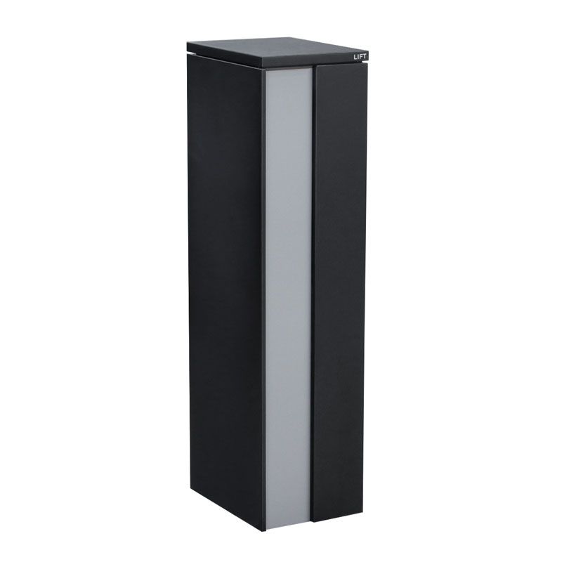 Milkcan Camden Parcel Pillar Black